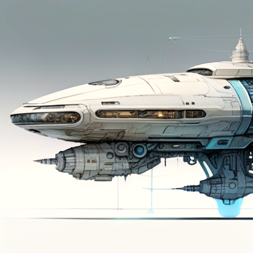 Space Ship side-view